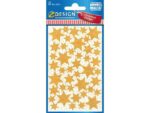 Avery etiket Z-design Christmas pakje a 2 vel gouden sterren