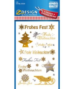 Avery Etiket Z-design Christmas tekstregels - 2 vel