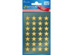 Avery etiket Z-design Christmas pakje a 2 vel gouden sterren
