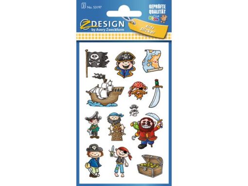 Avery papieretiket Z-design Kids pakje a 3 vel piraten