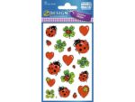 Avery papieretiket Z-design Creative pakje a 3 vel lieveheersbeestjes/hartjes