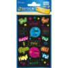 Neon etiket Z-design Kids - teksten pakje a 1 vel