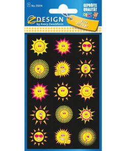 Avery Neon etiket Z-design Kids zon pakje a 1 vel