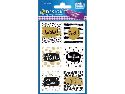 Avery papieretiket Z-design Creative