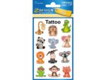 Avery Tattoo etiket Z-design Kids pakje a 1 vel dieren