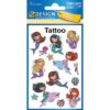 Tattoo etiket Z-design Kids - pakje a 1 vel zeemeer-