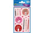 Avery Papieretiket Z-design Creative pakje a 1 vel birthday