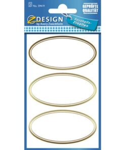 Avery huishoudetiket Z-design Home pakje a 2 vel goud