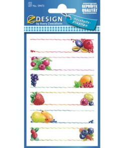 Avery huishoudetiket Z-design Home pakje a 3 vel fruit