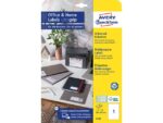 Avery Etiket Zweckform 210x297mm wit perm. 10 labels 10 vel