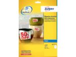 Weerbestendig etiket Avery 210x297mm 10 vel 1 etiket per vel