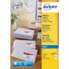 Inkjetetiket Avery 63