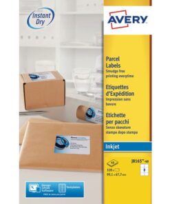 Inkjetetiket Avery 99,1x67,7mm wit 40 vel 8 etiketten per   vel