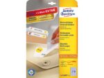 Etiket Avery ILK 17,8x10mm wit NP 25 vel 270 etiketten per  vel