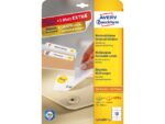 Etiket Avery ILK 96x50,8mm wit NP 25 vel 10 etiketten per   vel