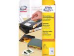 Video etiket Avery 147,3x20mm wit NP 25 vel 13 etiketten    per vel