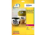 Weerbestendig etiket Avery 63,5x33,9mm 20 vel 24 etiketten  per vel