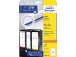 Avery Ordnerrugetiket Zweckform 59x192mm wit perm. 40 etik. 10 vel