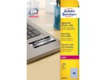 Laseretiket Avery rond 30mm zilver 20 vel 48 etiketten per  vel