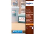 Produktetiket Avery 62x89mm wit NP 20 vel 9 etiketten per   vel