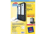 Ordnerrugetiket Avery 192x39mm wit 25 vel 7 etiketten per   vel