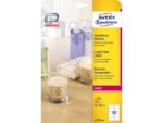 Laseretiket Avery 96x50,8mm transparant 25 vel 10 etiketten per vel