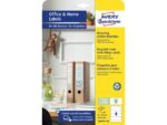 Avery Ordnerrugetiket gerecycled Zweckform 61x192mm wit perm. 40  etik. 10 vel