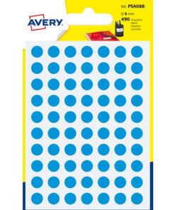 Etiket Avery 8mm rond