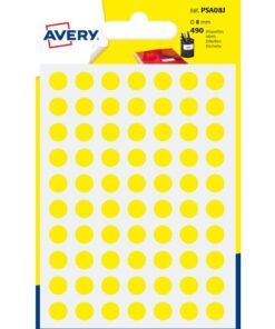 Etiket Avery 8mm rond