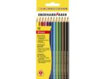Kleurpotlood Eberhard Faber Winner driekantig assorti etui  à 12 stuks