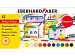 Oliepastelkrijt Eberhard Faber Artist Color 11mm doos a 12  st assorti