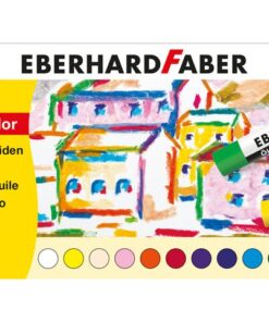 Oliepastelkrijt Eberhard Faber Artist Color 11mm doos a 12  st assorti