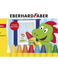 Raamkrijt Eberhard Faber etui a 12 stuks assorti