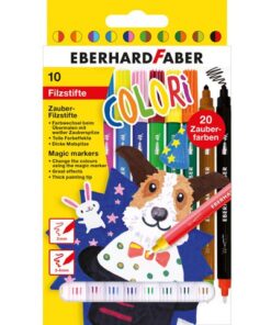 Viltstift Eberhard Faber magic marker 9 kleuren en 1        tovermarker