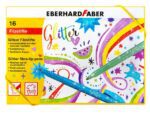 Viltstiften Eberhard Faber glitter assorti doos á 16 kleuren