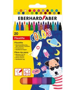 Viltstift Eberhard Faber 20 kleuren