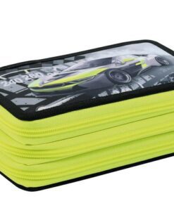 Etui Eberhard Faber gevuld 36 delig, 3 laags Race auto