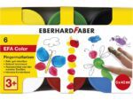 Vingerverf Eberhard Faber ass.kleuren 6x40ml in karton