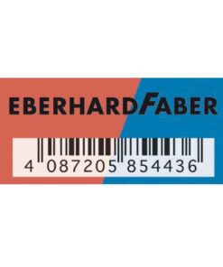 Gum Eberhard Faber inkt/potlood rood/blauw display à 40     stuks