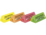 Gum Eberhard Faber Winner driekantig assorti fluorkleuren   dislpay 20 stuks