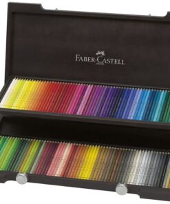Faber Castell Kleurpotlood Faber-Castell Polychromos houten koffer à 120  stuks Compendium