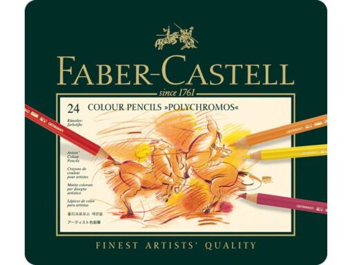 Faber Castell Kleurpotlood Faber-Castell Polychromos etui a 24 stuks