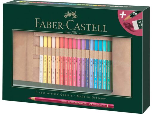 Faber Castell Roletui Faber-Castell Polychromos potloden 30 stuks