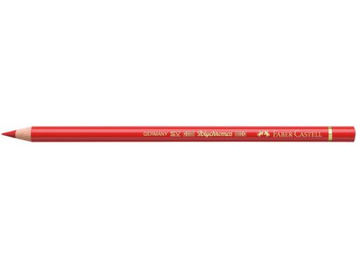 Faber Castell kleurpotlood Faber-Castell Polychromos 121 geraniumrood fel