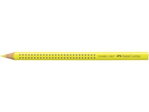 Faber Castell Kleurpotlood Faber-Castell Jumbo GRIP 04 lichtgeel