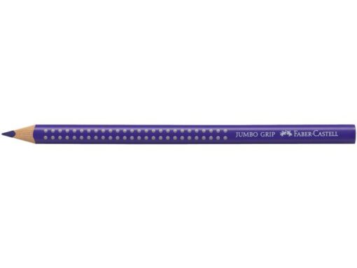 Faber Castell Kleurpotlood Faber-Castell Jumbo GRIP 37 paars