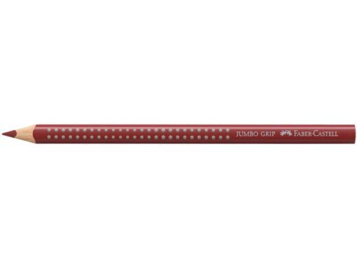 Faber Castell Kleurpotlood Faber-Castell Jumbo GRIP 92 Indisch rood
