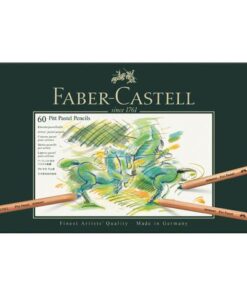 Faber Castell Pastelpotlood Faber-Castell Pitt metalen etui a 60 stuks