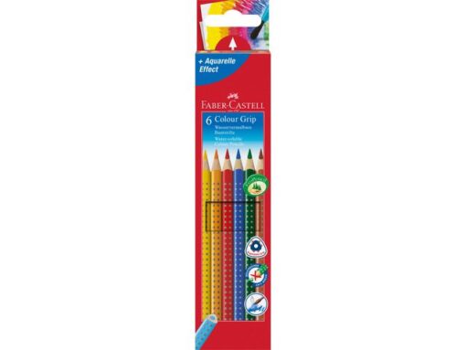 Faber Castell Kleurpotlood Faber-Castell Colour Grip 2001 kartonnen etui  a 6 stuks