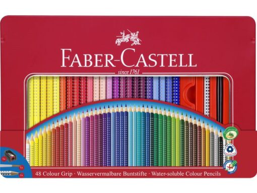 Faber Castell Kleurpotlood Faber-Castell Grip 2001 set a 48 stuks